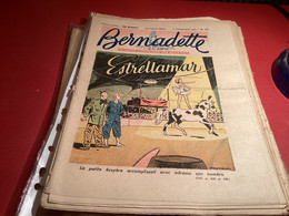 Bernadette Revue Hebdomadaire Illustrée Rare 1950 Numéro 145 Cirque Clown Estrellamar Saint Aime Diable - Bernadette