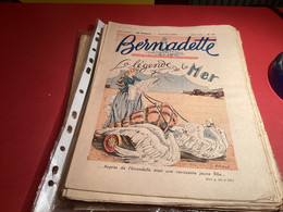 Bernadette Revue Hebdomadaire Illustrée Rare 1950 Numéro 131 La Légende De La Mer Saint Jehanne Splendeur Du Sacre - Bernadette