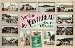 CPA MONTEREAU 77 Souvenir Multivues Faut Yonne - Montereau