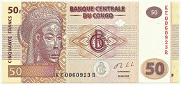 CONGO Democratic Republic - 50 Francs - 30.06.2013 - Pick: 97A - Unc. - République Démocratique Du Congo & Zaïre