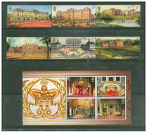 Great Britain 2014 - Buckingham Palace Stamp Set + Souvenir Sheet Mnh - Ganze Bögen & Platten