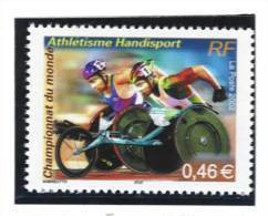 France 3495 Neuf ** ( "Course En Fauteuils Roulants")  Cote 1,00€ - Unused Stamps