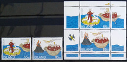 EUROPA 1994 - ISLANDE                       N° 753/754 + BF 15                         NEUF** - 1994