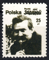 LECH WALESA - POST Poczta Solidarność Political Party 1984 POLAND LABEL CINDERELLA VIGNETTE - EXILE Communism - Solidarnosc-Vignetten