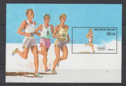 Belgique, Bloc N°64, Jeux Olympiques De Séoul, Marathon. - Blocks & Sheetlets 1962-....