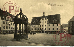 MERSEBURG RATHAUS UND MARKT - Merseburg