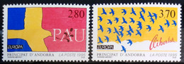 EUROPA 1995 - ANDORRE FRANCAIS                       N° 457/458                        NEUF** - 1995