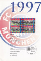 FDC PANES GERMANY Bundes 1958,football - Sonstige & Ohne Zuordnung