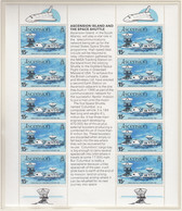 ASCENSION  275, Kleinbogen,  Postfrisch **, Erster Flug Eines Space Shuttle, Parabolantenne Der Erdfunkstelle, 1981 - Ascensione