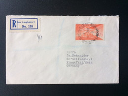 IRELAND 1959 REGISTERED LETTER TO GERMANY IERLAND EIRE - Briefe U. Dokumente