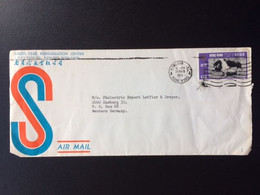 HONG KONG 1971 AIR MAIL LETTER TO THE NETHERLANDS - Covers & Documents