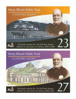 ISLE OF MAN 2003 Henry Bloom Noble Trust S/ADH: Set Of 2 Stamp Booklets GBP2.30/GBP2.70 UM/MNH - Man (Ile De)