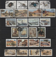 South West Africa (13) 1987 - 1988 6 Different Sets. Mint & Used. Hinged, - Andere & Zonder Classificatie