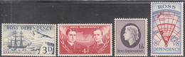 ROSS DEPENDENCY   SCOTT NO L1-4  MINT HINGED   YEAR 1957 - Unused Stamps