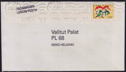 FINLAND 1993 Domestic COVER @D6415 - Covers & Documents