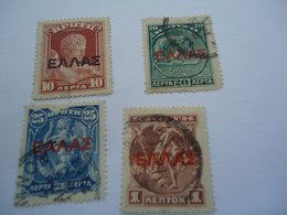 CRETE GREECE USED    STAMPS LOT - Crète