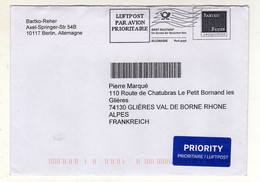 Enveloppe ALLEMAGNE Oblitération E.M.A. BRIEF KILOTARIF Port Payé - Frankeermachines (EMA)