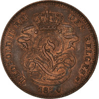 Monnaie, Belgique, Leopold II, 2 Centimes, 1870, Royal Belgium Mint, SUP - 2 Cents