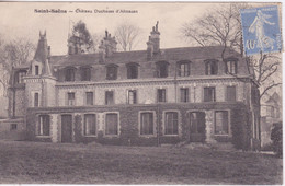 76 - ST SAINT SAENS  - LE CHATEAU DE LA DUCHESSE D'ALMAZAN - Saint Saens