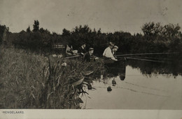 NL Card Hengelaars - Angling - Angleur - Fishing 1910 - Visvangst