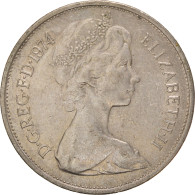Monnaie, Grande-Bretagne, Elizabeth II, 10 New Pence, 1974, TTB, Cupro-nickel - 10 Pence & 10 New Pence