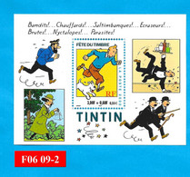Bloc Feuillet N° 28 Fête Du Timbre Tintin - 2000 - Nuevos