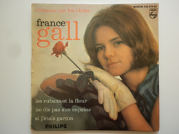 France Gall 45Tours EP Vinyle N'écoute Pas Les Idoles / Ne Dis Pas Aux Copains 2ème Pochette - 45 T - Maxi-Single