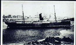 Photo Bateau " Le Tarn " C G T Hoboten Belgique Coulé En 1917 S/M " U64 " - Bateaux