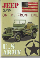 Magnet - La Jeep U.S Army - Transportmiddelen