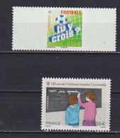 Lot De Timbres Neufs Pour Collection De France 2010 N° 4502 Et Football Tu Y Crois ? - Neufs