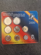 COFFRET PESETAS ESPAGNE 2000 UNC  / SET SPAIN COINS / ESPANA - Autres & Non Classés