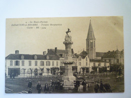 2022 - 761  RABASTENS-de-BIGORRE  (Hautes-Pyrénées)  :  FONTAINE  Monumentale  -   CLOCHER  1912   XXX - Rabastens De Bigorre