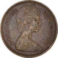 Monnaie, Grande-Bretagne, 1/2 Penny, 1982 - 1/2 Penny & 1/2 New Penny