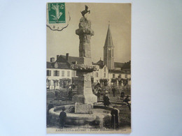 2022 - 763  RABASTENS-de-BIGORRE  (Hautes-Pyrénées)  :  FONTAINE  Monumentale  1912   XXX - Rabastens De Bigorre