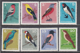 Bulgaria 1965 - Singing Birds, Mi-Nr. 1529/36, MNH** - Neufs
