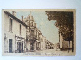 2022 - 768  RABASTENS-de-BIGORRE  (Hautes-Pyrénées)  :  Rue De MIRANDE  1945    XXX - Rabastens De Bigorre