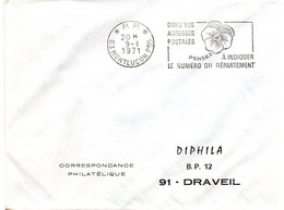 ALLIER - Dépt N° 03 = MONTLUCON Ppal 1971 = FLAMME PP à DROITE = SECAP Multiple ' PENSEZ à INDIQUER NUMERO DEPARTEMENT - Postleitzahl