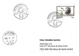 COVID-19 - PORTUGAL - For Your Rich Health - Protect Yourself! - Real Circulated With Personalized Stamps - Drugs