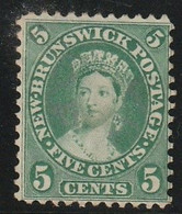 Canada Nouveau Brunswick YT 6 Victoria NSG - Unused Stamps