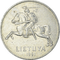 Monnaie, Lituanie, 2 Centai, 1991 - Lituanie