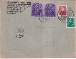 HONGRIE / SLOVAQUIE - 1938 - ANNEXION De KOSICE (KASSA) à La HONGRIE Avec OBLITERATION SPECIALE Sur ENVELOPPE => PRESOV - Brieven En Documenten