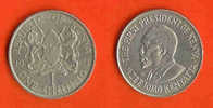 KENYA 1971 Coin 1SH Copper-nickel KM14  C100 - Kenya