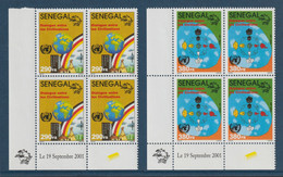Senegal - 2001 - ( UN - Year Of Dialogue Among Civilizations / Dialog / Dialogo ) - MNH** - Joint Issues