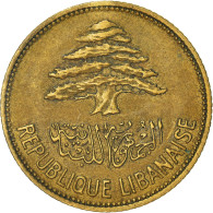 Monnaie, Liban , 25 Piastres, 1961 - Lebanon