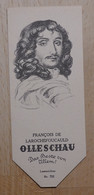 Francois Herzog Von Larochefoucauld Philosph Paris - 725 - Olleschau Lesezeichen Bookmark Signet Marque Page Portrait - Marque-Pages