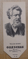 William Morris Künstler Walthamstow Essex London - 745 - Olleschau Lesezeichen Bookmark Signet Marque Page Portrait - Marque-Pages