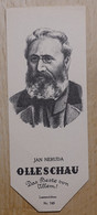 Jan Neruda Lyriker Prag - 749 - Olleschau Lesezeichen Bookmark Signet Marque Page Portrait - Marque-Pages