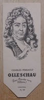 Charles Perrault Erzähler Paris - 757 - Olleschau Lesezeichen Bookmark Signet Marque Page Portrait - Marque-Pages