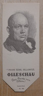 Frans Eemil Sillanpää Erzähler Hämeenkyrö - 783 - Olleschau Lesezeichen Bookmark Signet Marque Page Portrait - Marque-Pages