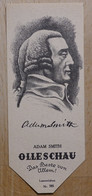 Adam Smith Philosoph Kirkcaldy Edinburgh - 785 - Olleschau Lesezeichen Bookmark Signet Marque Page Portrait - Segnalibri